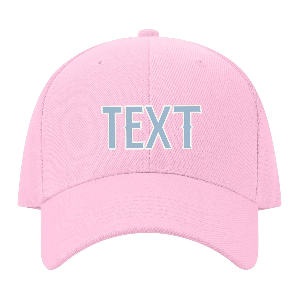 Custom Light Pink Dark Grey Hat 13B21808