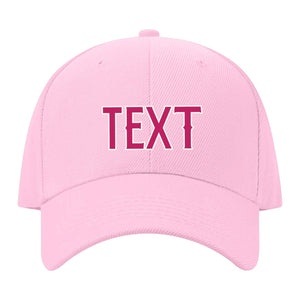 Custom Light Pink Light Pink Hat 13B21813