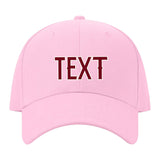 Custom Light Pink Khaki Hat