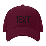 Custom Crimson Red Mocha Hat