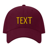 Custom Crimson Red Sky Blue Hat