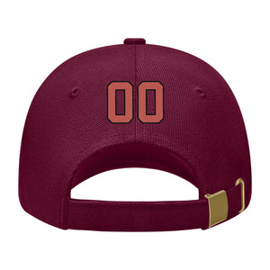 Custom Crimson Red Emerald Green Hat 14B21729