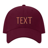 Custom Crimson Red Emerald Green Hat