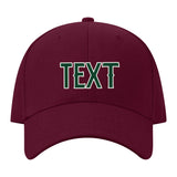 Custom Crimson Red Corn Silk Hat