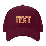 Custom Crimson Red Blue Green Hat