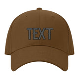 Custom Khaki Orange Hat