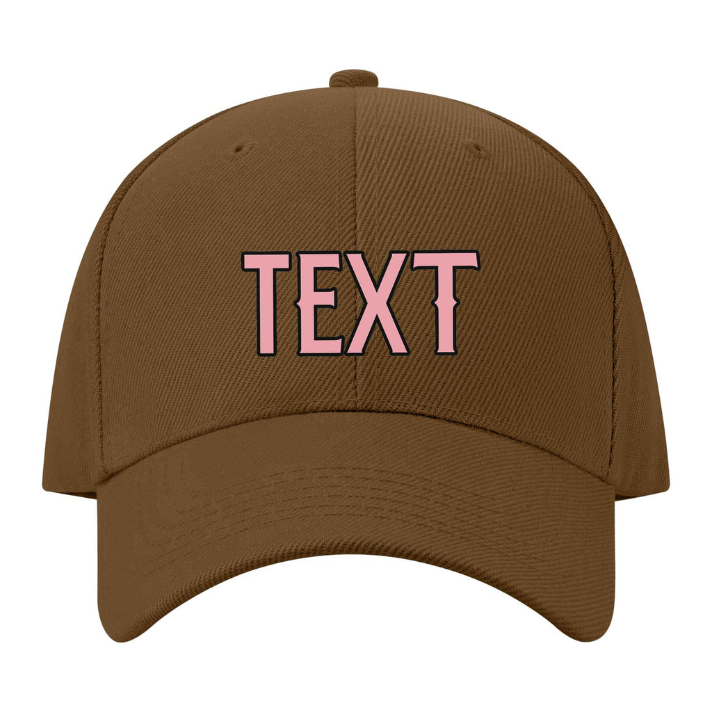 Custom Khaki Light Emerald Green Hat 15B21721