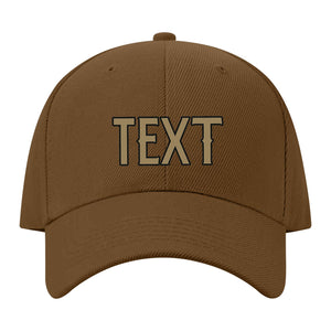 Custom Khaki Goldenrod Hat 15B21725