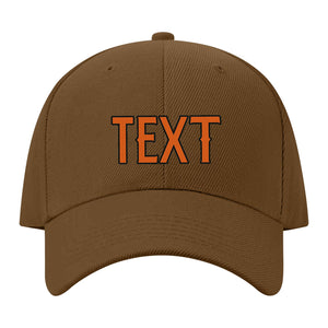 Custom Khaki Blue Green Hat 15B21728