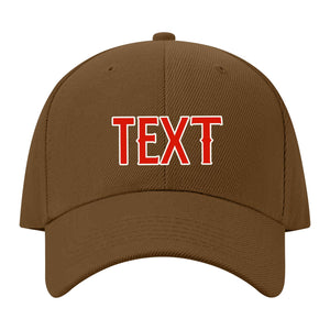 Custom Khaki Lavender Gray Hat 15B21812