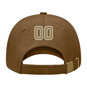 Custom Khaki Goldenrod Hat 15B21825