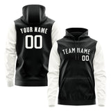 Custom Black White Hoodie