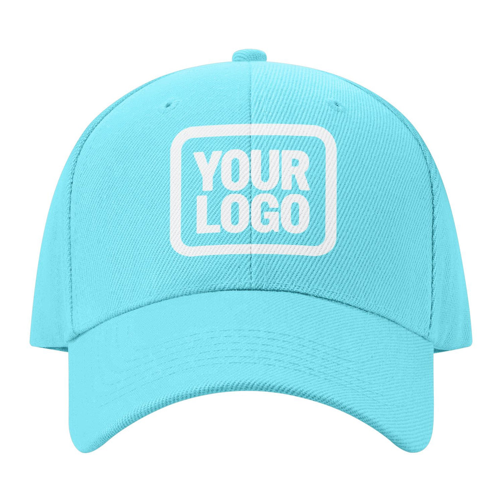 Custom Pale Ice Blue Pale Ice Blue Hat 18B118