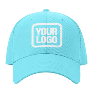 Custom Pale Ice Blue Pale Ice Blue Hat 18B118