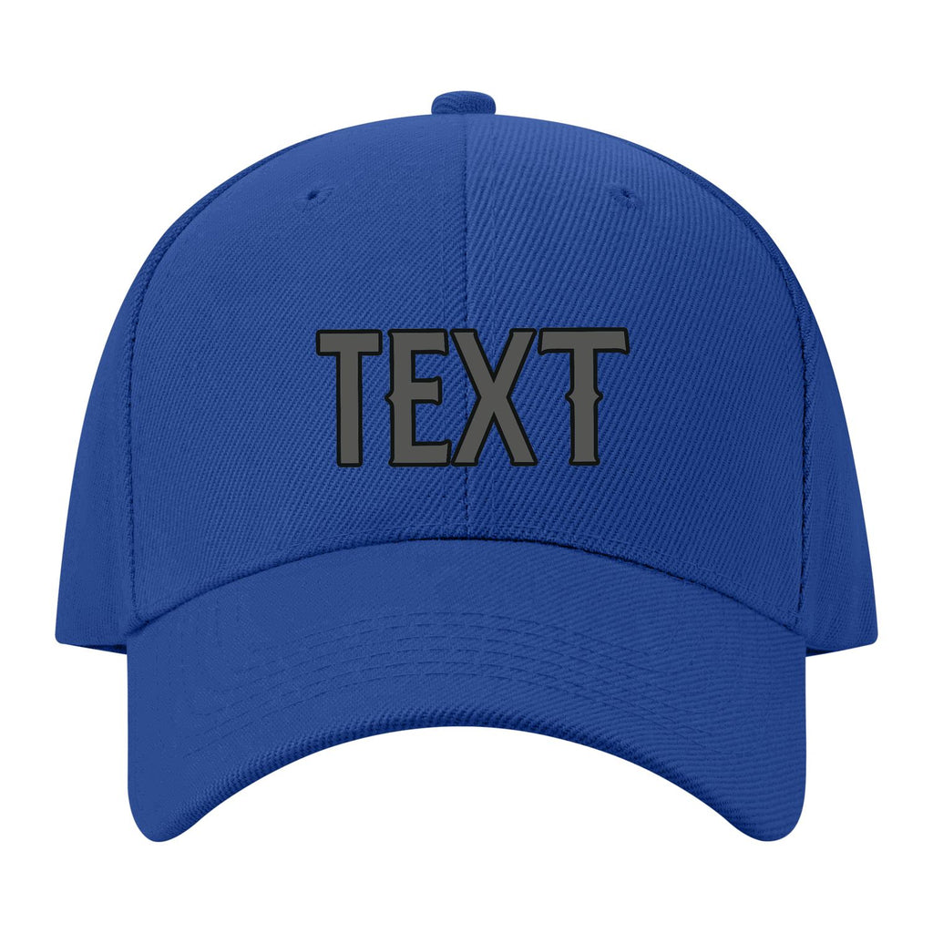 Custom Sky Blue Orange Hat 19B21720