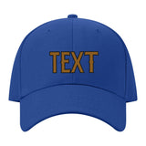 Custom Sky Blue Dark Green Hat
