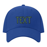 Custom Sky Blue Slate Gray Hat 19B21727