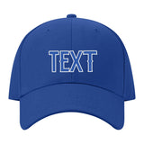 Custom Sky Blue Navy Hat