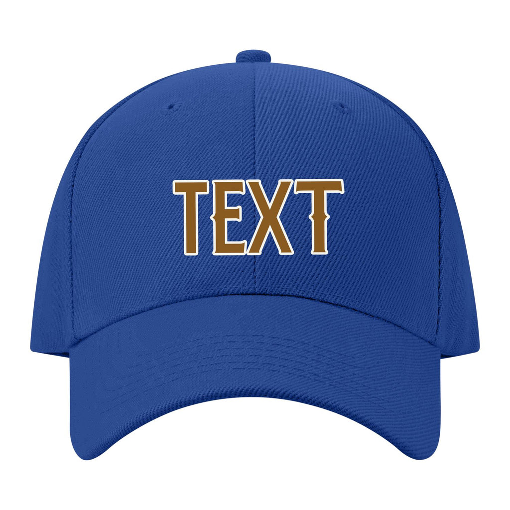 Custom Sky Blue Dark Green Hat 19B21822