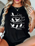 Shirt For Women Conspiracy To Murder Attempted Murder Bird, Women T Shirt, Womens Graphic T Shirts