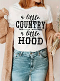 Women T Shirt Country Hood, Shirt For Women, Womens Graphic T Shirts