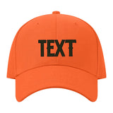 Custom Orange White Hat