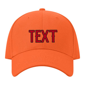 Custom Orange Crimson Red Hat 20B21714