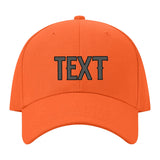 Custom Orange Orange Hat