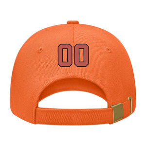 Custom Orange Emerald Green Hat 20B21729
