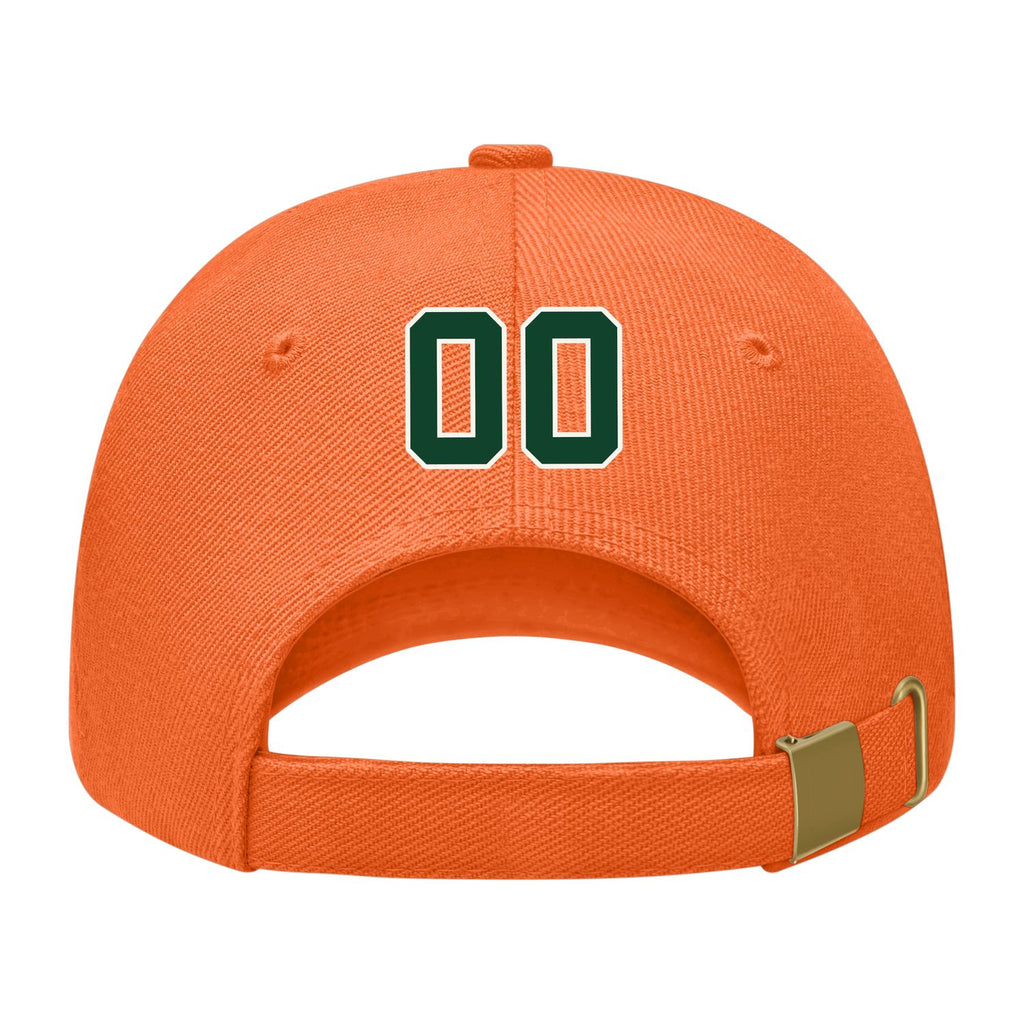 Custom Orange Corn Silk Hat 20B21805