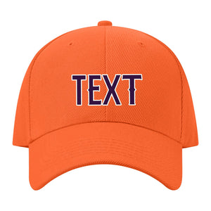 Custom Orange Gray Hat 20B21807