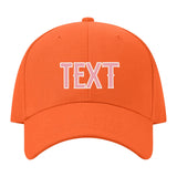 Custom Orange Light Emerald Green Hat