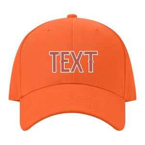 Custom Orange Emerald Green Hat 20B21829