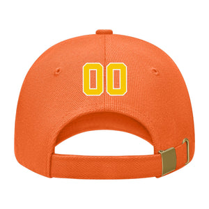 Custom Orange Peach Powder Hat 20B21830
