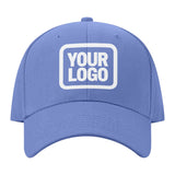 Custom Light Emerald Green Pale Ice Blue Hat