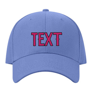 Custom Light Emerald Green Light Pink Hat 21B21713