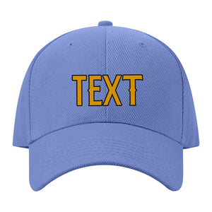 Custom Light Emerald Green Sky Blue Hat 21B21719