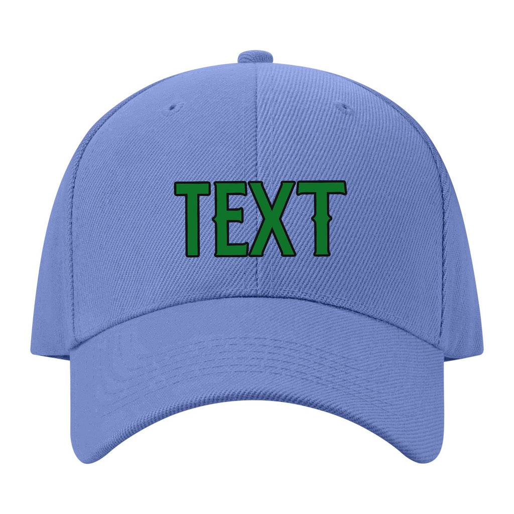 Custom Light Emerald Green Misty Rose Hat 21B21724