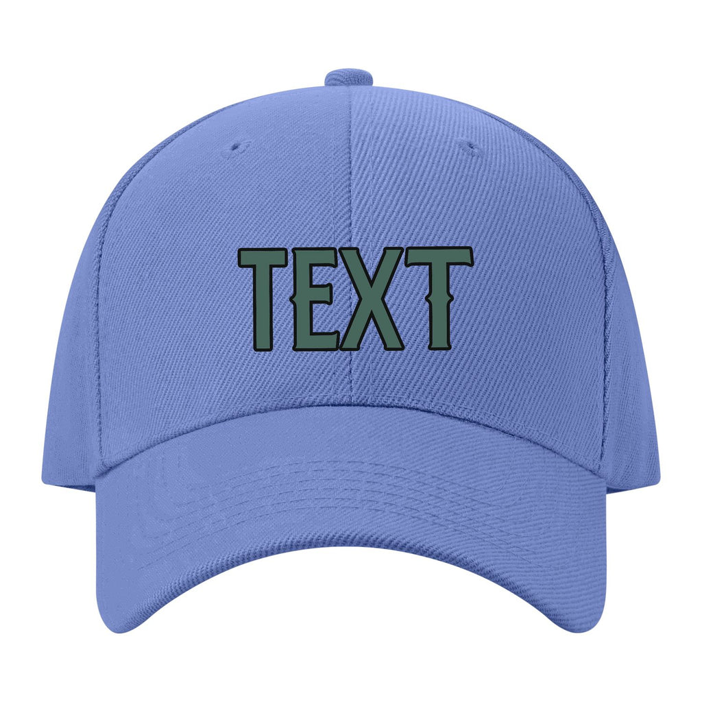 Custom Light Emerald Green Slate Gray Hat 21B21727