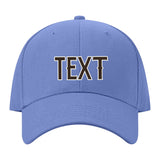 Custom Light Emerald Green Black Hat