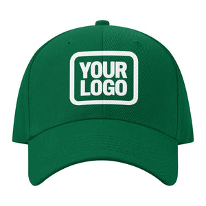 Custom Dark Green Pale Ice Blue Hat 22B118
