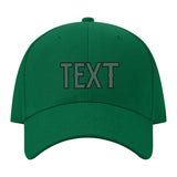 Custom Dark Green Slate Gray Hat