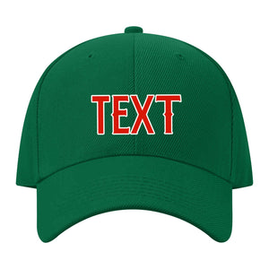 Custom Dark Green Lavender Gray Hat 22B21812