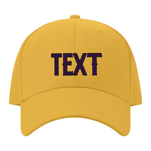 Custom Yellow Gray Hat 23B21707