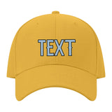 Custom Yellow Dark Grey Hat