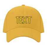 Custom Yellow Peach Powder Hat