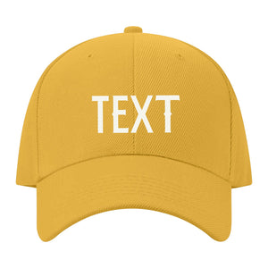 Custom Yellow Pale Ice Blue Hat 23B21818