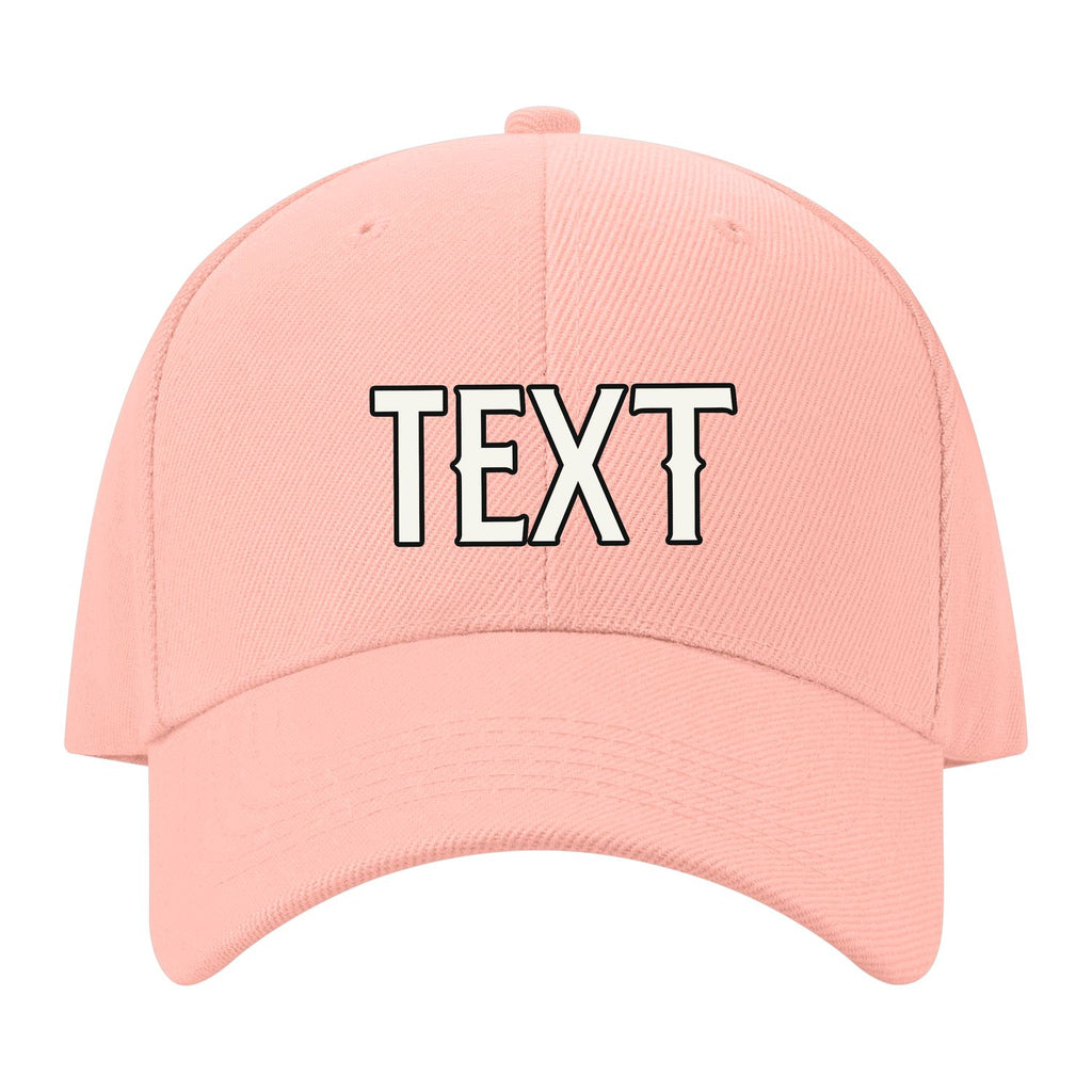 Custom Misty Rose Pale Ice Blue Hat 24B21718