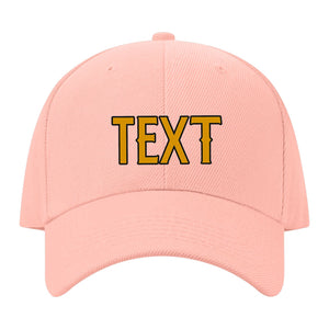 Custom Misty Rose Sky Blue Hat 24B21719