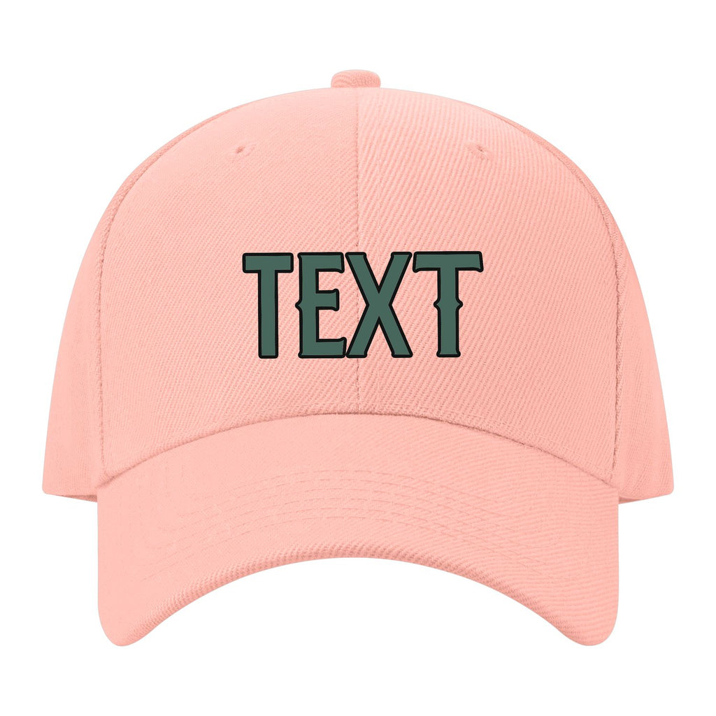 Custom Misty Rose Slate Gray Hat 24B21727
